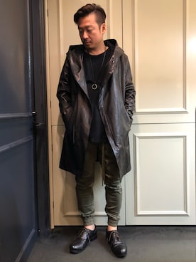 「AKM」｜Ryuuutaさん（メンズ・166cm）の秋コーディネート