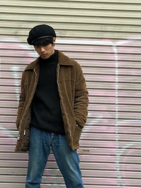「アイテム（ウォレットチェーン、ホワイト系）」を使った、Sho   〖ブランド古着屋staff〗さん（メンズ・165cm）の春コーディネート