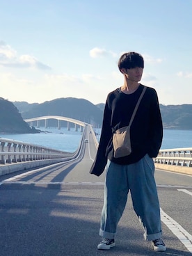 「アイテム（ウォレットチェーン、ホワイト系）」を使った、Sho   〖ブランド古着屋staff〗さん（メンズ・165cm）の春コーディネート