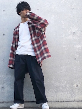 「肌ウーノ」｜「アイテム（財布/小物）」を使った、Sho   〖ブランド古着屋staff〗さん（メンズ・165cm）の春コーディネート
