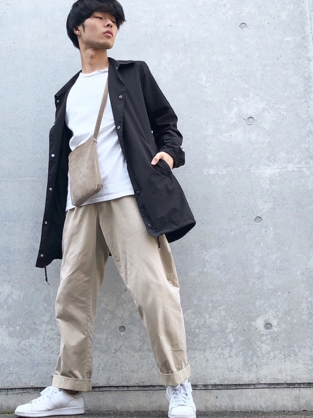 人気 チャンピオン×モンキータイム 別注 ナイロン コーチ ジャケット MONKEY TIME（モンキータイム）の「＜monkey time×Champion