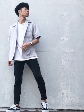 Sho 〖ブランド古着屋staff〗さん(メンズ・165cm)の夏コーディネート