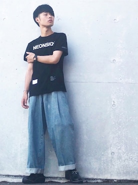 「トロエントープ」｜「アイテム（その他）」を使った、Sho   〖ブランド古着屋staff〗さん（メンズ・165cm）の夏コーディネート