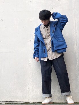 「19ss」｜「アイテム（ジャケット/アウター）」を使った、Sho   〖ブランド古着屋staff〗さん（メンズ・165cm）の春コーディネート