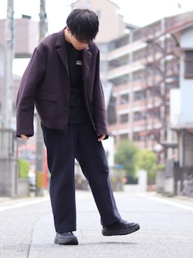 「KIKO KOSTADINOV（キコ コスタディノフ）のアイテム（トップス）」を使った、Sho   〖ブランド古着屋staff〗さん（メンズ・165cm）の春コーディネート