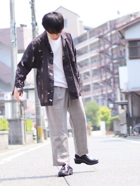 Sho   〖ブランド古着屋staff〗さん（メンズ・165cm）の夏コーディネート