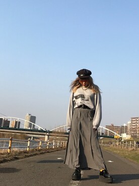「MICHIKO LONDON」｜KAEDEさん（レディース・154cm）の春コーディネート