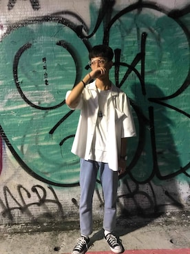 「woodstuck（woodstuck）のアイテム」を使った、jeff987opさん（メンズ・175cm）の秋コーディネート