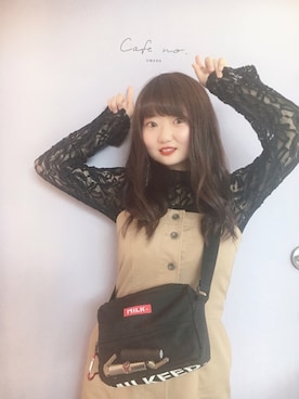 「アイテム（ピアス（両耳用））」を使った、のんちゃすさん（レディース・151cm・20代）の秋コーディネート