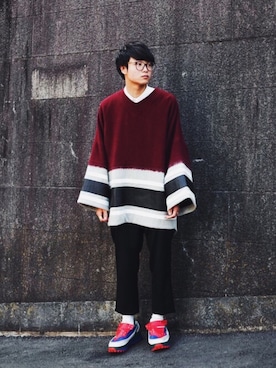 「SHAUN SAMSON（ショーンサムソン）のアイテム」を使った、たなかさん（メンズ・176cm）の春コーディネート