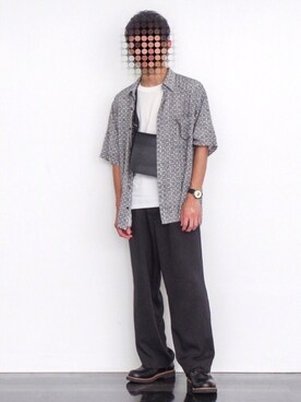 「アイテム（バングル/リストバンド）」を使った、ゆうだい。さん（メンズ・164cm・10代）の夏コーディネート