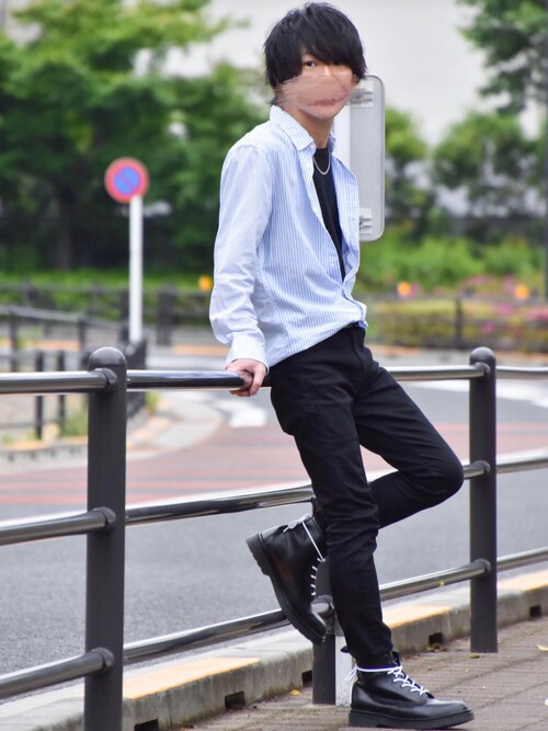 ゆうだい ユニクロのシャツ ブラウスを使ったコーディネート Wear