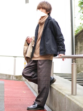 ゆうだい。さん（メンズ・164cm）の冬コーディネート
