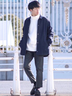 ゆうだい。さん（メンズ・164cm）の冬コーディネート