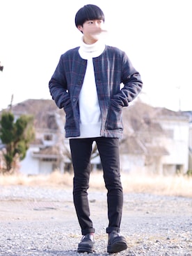 ゆうだい。さん(メンズ・164cm)の冬コーディネート