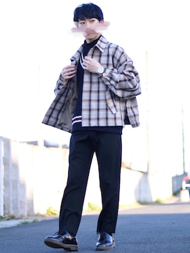 ゆうだい。さん（メンズ・164cm）の春コーディネート