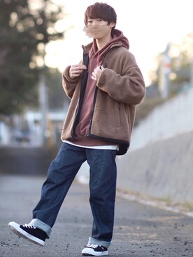 「やっぱりストリートが好き」｜「アイテム（その他アウター）」を使った、ゆうだい。さん（メンズ・164cm）の秋コーディネート