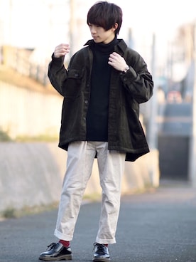 ゆうだい。さん（メンズ・164cm）の冬コーディネート