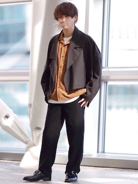 ゆうだい。さん（メンズ・164cm）の冬コーディネート