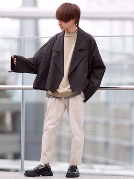 ゆうだい。さん（メンズ・164cm）の春コーディネート