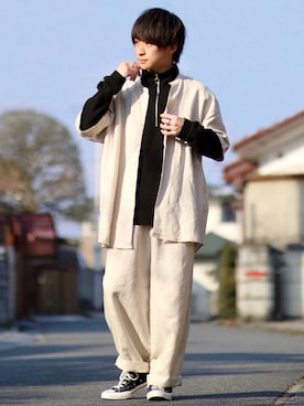 ゆうだい。さん（メンズ・164cm）の春コーディネート