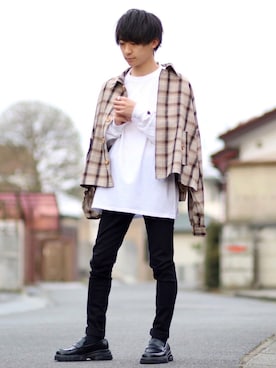 ゆうだい。さん（メンズ・164cm）の春コーディネート