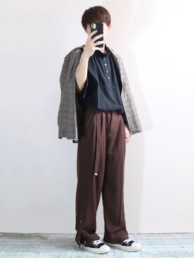 ゆうだい。さん（メンズ・164cm）の春コーディネート