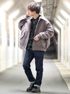 ゆうだい。さん(メンズ・165cm)の冬コーディネート