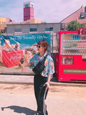 「Teva（テバ）のTeva / プラットフォーム ユニバーサル（サンダル）」を使った、i_am_otomeさん（レディース・154cm）の春コーディネート