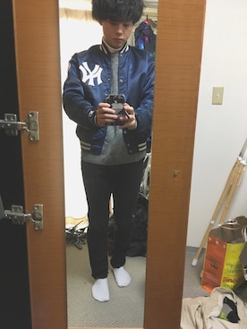 「MK MICHEL KLEIN（エムケーミッシェルクラン）のアイテム」を使った、ばいつーさん（メンズ・179cm）の冬コーディネート