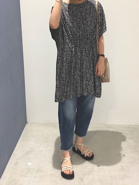 Momo kaさん(レディース・159cm)の夏コーディネート