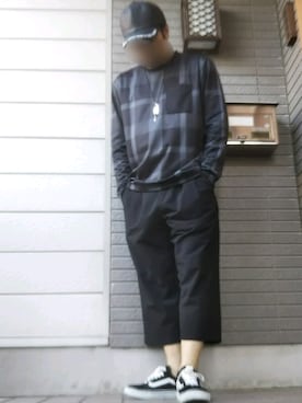 「RAGEBLUE（レイジブルー）のPEガウチョパンツ/793673（その他パンツ）」を使った、風のナオヤ  相互さん（メンズ・165cm）の夏コーディネート