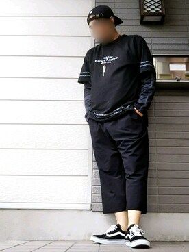「BACKS（バックス）のアイテム」を使った、風のナオヤ  相互さん（メンズ・165cm）の夏コーディネート