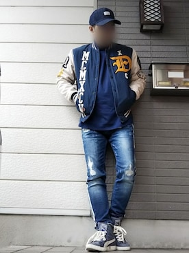 「10Deep（テンディープ）のアイテム」を使った、風のナオヤ  相互さん（メンズ・165cm）の春コーディネート