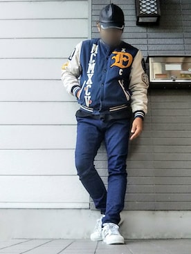 「10Deep（テンディープ）のアイテム」を使った、風のナオヤ  相互さん（メンズ・165cm）の秋コーディネート