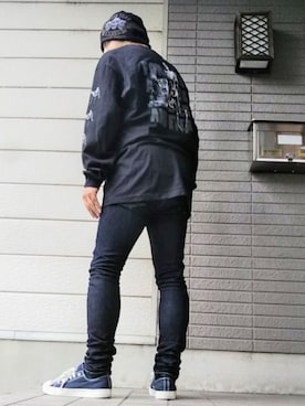 「10Deep（テンディープ）のアイテム」を使った、風のナオヤ  相互さん（メンズ・165cm）の冬コーディネート