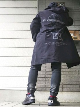 「チャイハネ（チャイハネ）のアイテム（ニットキャップ/ビーニー）」を使った、風のナオヤ  相互さん（メンズ・165cm）の春コーディネート