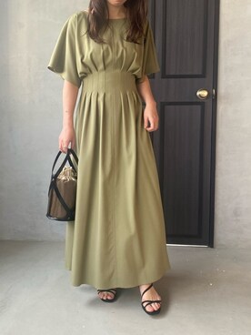 「ketty（ケティ）のアイテム（ワンピース）」を使った、Sakikoさん（レディース・158cm）の春コーディネート