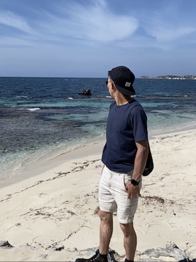 「Herschel Supply Co.（ハーシェルサプライ）のアイテム（帽子）」を使った、Nathan🇦🇺🐨さん（メンズ・170cm）の冬コーディネート