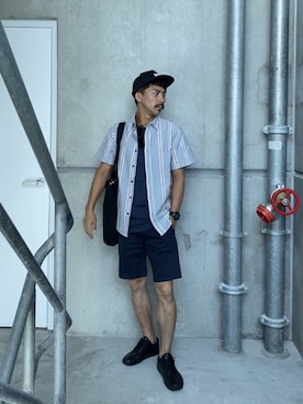「Herschel Supply Co.（ハーシェルサプライ）のアイテム（帽子）」を使った、Nathan🇦🇺🐨さん（メンズ・170cm）の冬コーディネート