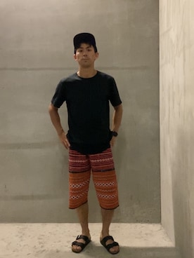 「Herschel Supply Co.（ハーシェルサプライ）のアイテム（帽子）」を使った、Nathan🇦🇺🐨さん（メンズ・170cm）の冬コーディネート