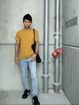 「NEW BALANCE 990」｜Nathan🇦🇺🐨さん（メンズ・170cm）の冬コーディネート