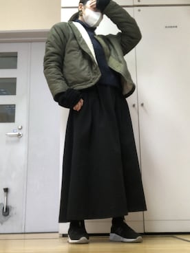 「ことしもよろしくお願いします」｜yoyoさん（レディース・160cm）の冬コーディネート