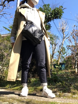 「INFIELDER DESIGN（インフィールダーデザイン）のアイテム」を使った、yoyoさん（レディース・160cm）の春コーディネート