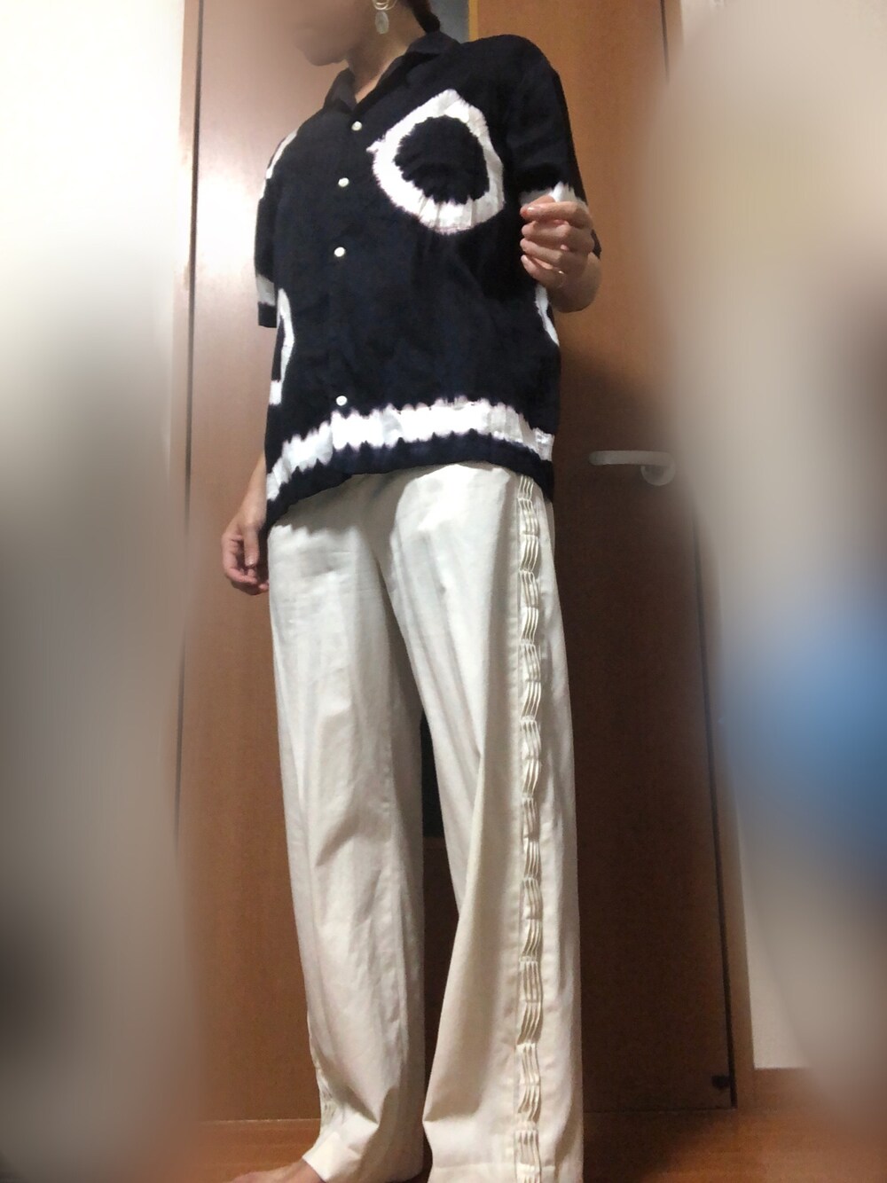 6（ロク）の「＜6(ROKU)＞SIDE PIN TUCK PANTS/パンツ（その他