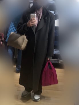 「RAW FUDGE（ローファッジ）のアイテム（トップス）」を使った、yoyoさん（レディース・161cm）の冬コーディネート