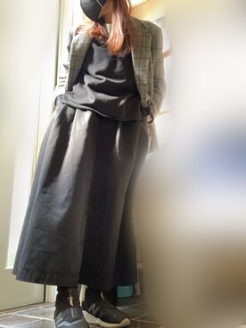 「BLOCH（ブロック）のアイテム」を使った、yoyoさん（レディース・161cm）の春コーディネート