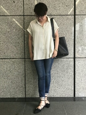 ガッツ姉さんさん（レディース・157cm）の夏コーディネート