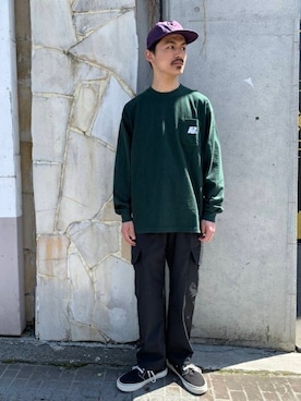 「JAM（ジャム）のアイテム」を使った、タカさん（メンズ・175cm）の春コーディネート
