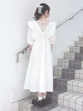 めめさん（レディース・162cm）の春コーディネート